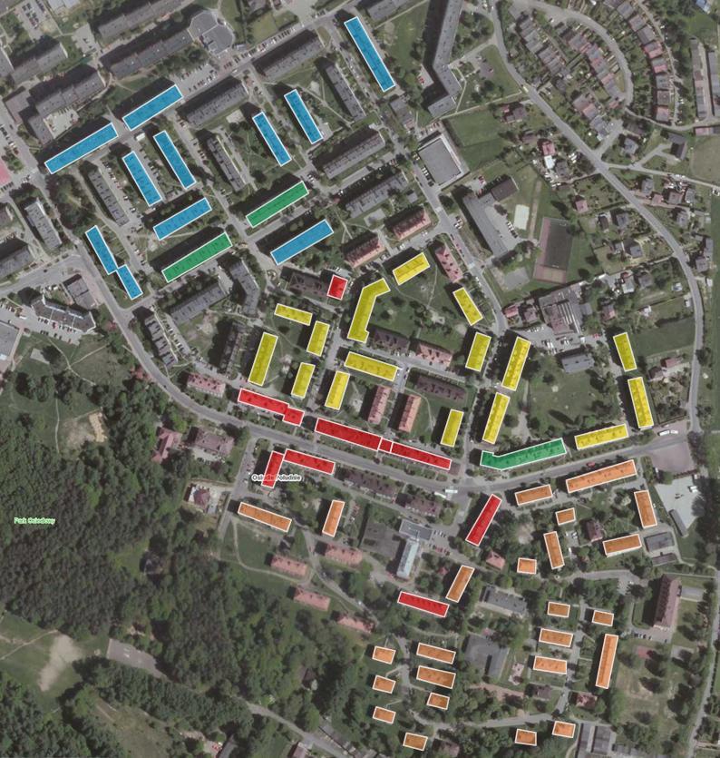 Modernizacja energetyczna Zakres modernizacji Realizacja Programu Ograniczenia Niskiej Emisji przewidzianej na lata 2017-2024 przewiduje likwidację istniejących palenisk węglowych i zastąpienie ich