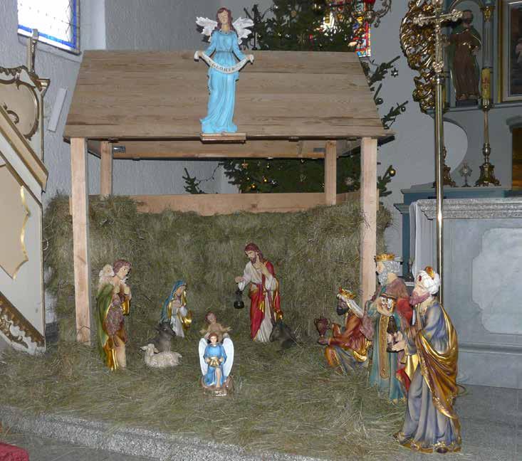 8 POŚWIĘCENIE NOWEGO ŻŁÓBKA W KOŚCIELE PARAFIALNYM Mierzeszyn, 24 grudnia 2016 roku Módlmy się: Pobłogosław, prosimy Cię, Wszechmogący Boże, ten żłóbek, któryśmy sporządzili tu w Mierzeszynie ku czci