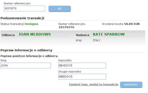 Przewodnik użytkownika systemu AgentWorks transakcje wychodzące wydanie 11 wersja polska 2.