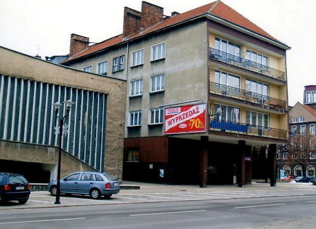 elewacja zachodnia przed realizacj