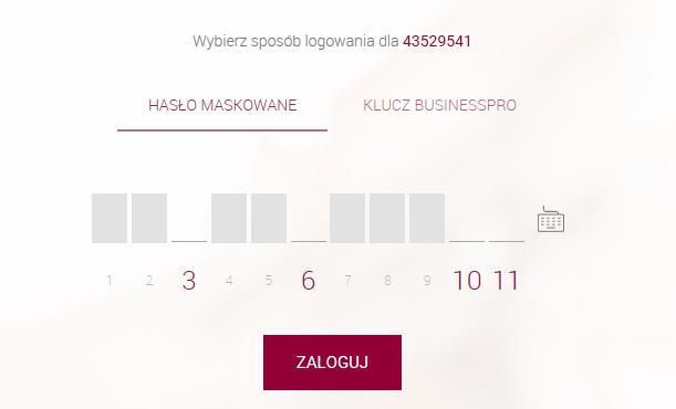 Zmiana ustawień logowania (login + hasło lub login + hasło +