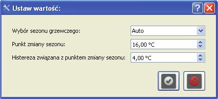 ELEMENTY PROGRAMU Aby dostać się do menu urządzeń należy najechać na odpowiedni element, wówczas pojawi się graficzny pulsujący symbol wyboru, przedstawiający skrzyżowane narzędzia: Po naciśnięciu