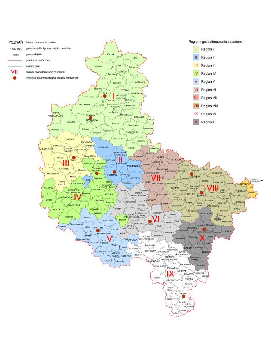 Lokalizacja instalacji do przetwarzania osadów