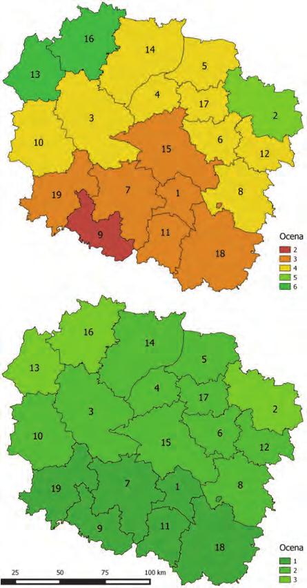 zasobów wód powierzchniowych wg tabeli 11; c) punktowa ocena średnich rocznych dyspozycyjnych zasobów wód powierzchniowych w profilach zamykających zlewnie o powierzchni większej od 2500 km 2 wg