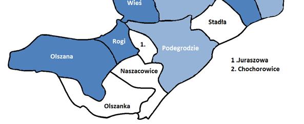 1,33 2,54 7,41 2,17 Chochorowice 25 2,27 1,80 9,87 5,59 Długołęka Świerkla 33 3,18 1,92 14,37 9,87 Gostwica 32 2,57 4,28 1,03 6,81 Juraszowa 18 3,72 3,96 8,60 8,66 Mokra Wieś 47 5,00 0,07 7,59 9,87