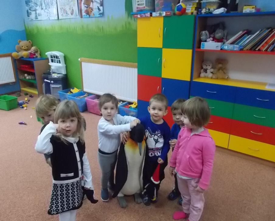 Zrobiliśmy również pingwiny z rolki papieru.