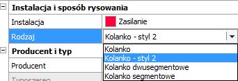 CADprofi HVAC & Piping - dodatkowy styl rysowania rurociągów 2D Do programu dodano