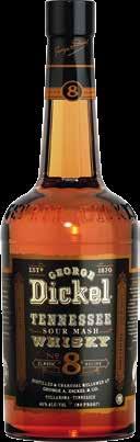 Jack Daniels oraz Geroge Dickel są jedynymi odmianami złotego trunku z Tennessee na świecie Tennessee Whiskey