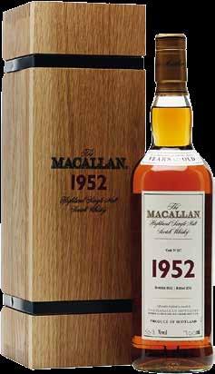 Popularnością cieszę się również aukcje internetowe m.in. Whisky-Online Auctions. W trakcie jednej z nich sprzedano butelkę Macallan 1961 z serii Fine & Rare za 6,4 tys. funtów.