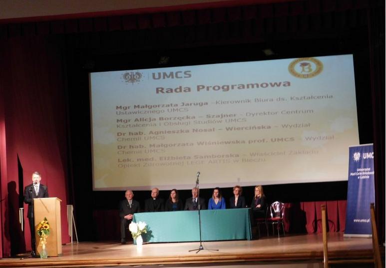Uroczysta inauguracja I roku Bieckiego Uniwersytetu