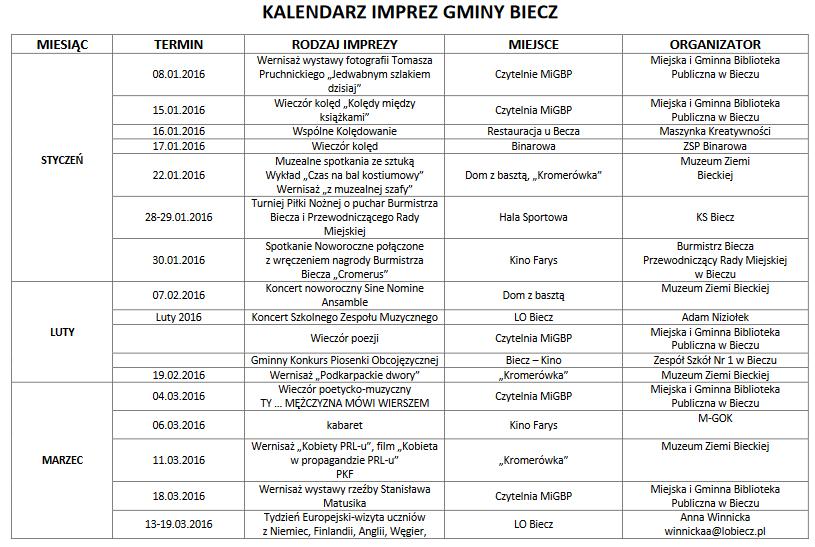 Kalendarz