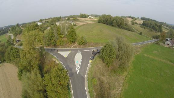 Inwestycje Powiatowe w Gminie Biecz Modernizacja 5 km dróg