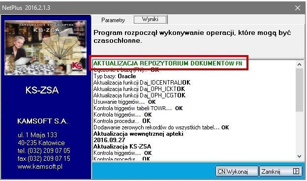 Standardowo po każdej aktualizacji należy włączyć program NetPlus. W razie problemów z jego włączeniem proponujemy zmianę ustawień.