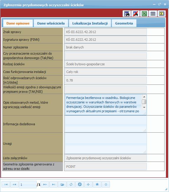 5 Karta Informacji o środowisku i jego ochronie Karta Informacji o Środowisku jest obiektem w systemie, który gromadzi i udostępnia informacje dotyczące środowiska.