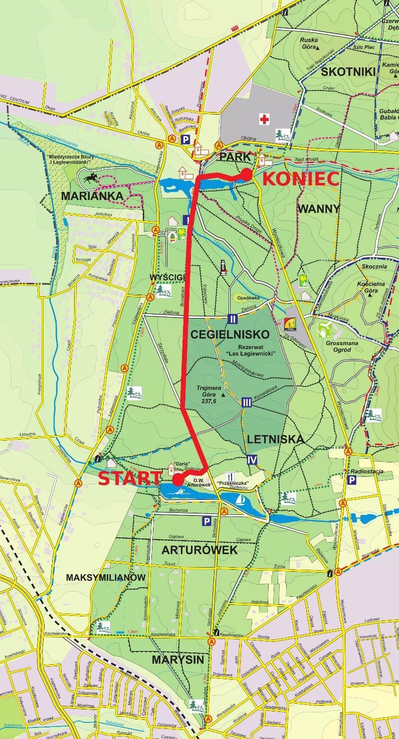 Przebieg