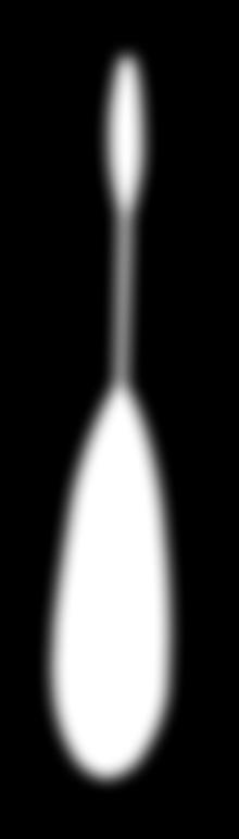 Szklane ciężarki Tear Drop Ghost dzięki swojemu wyjątkowemu kształtowi kropli