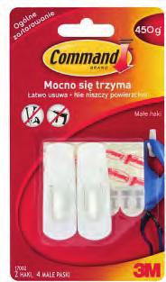 370815 370816 17201 PL Rzepy Command do wieszania obrazów, 4 średnie komplety z