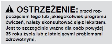 WSKAZÓWKI DOTYCZĄCE ĆWICZEŃ serca blisko środkowej liczby Twojej strefy treningowej. Niniejsze wskazówki pomogą Ci zaplanować program ćwiczeń.