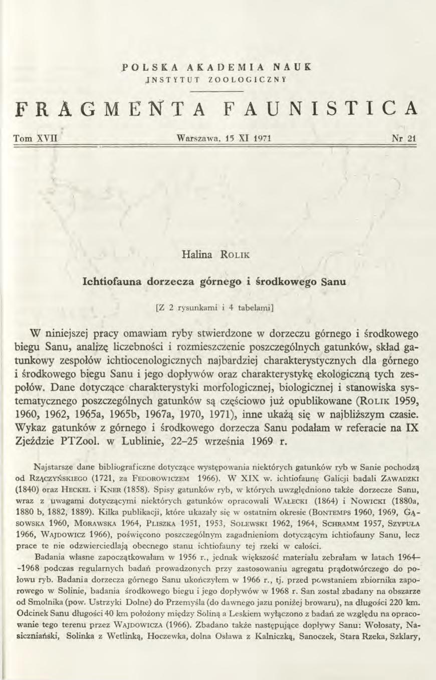 POLSKA AKADEMIA NAUK.