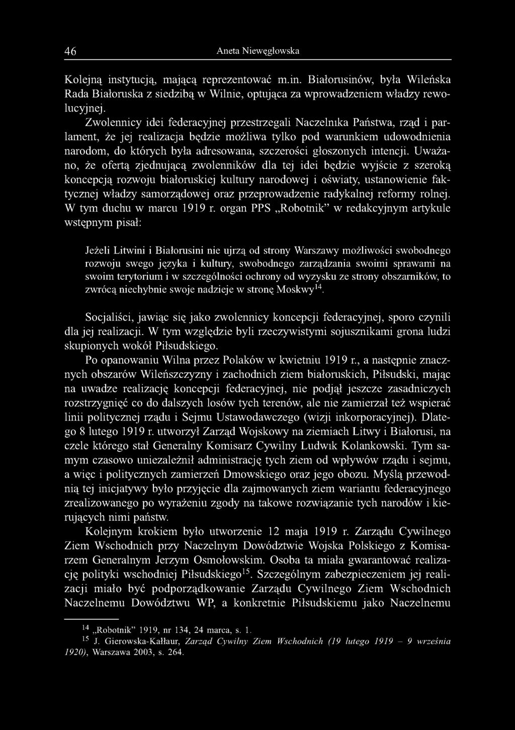 głoszonych intencji.
