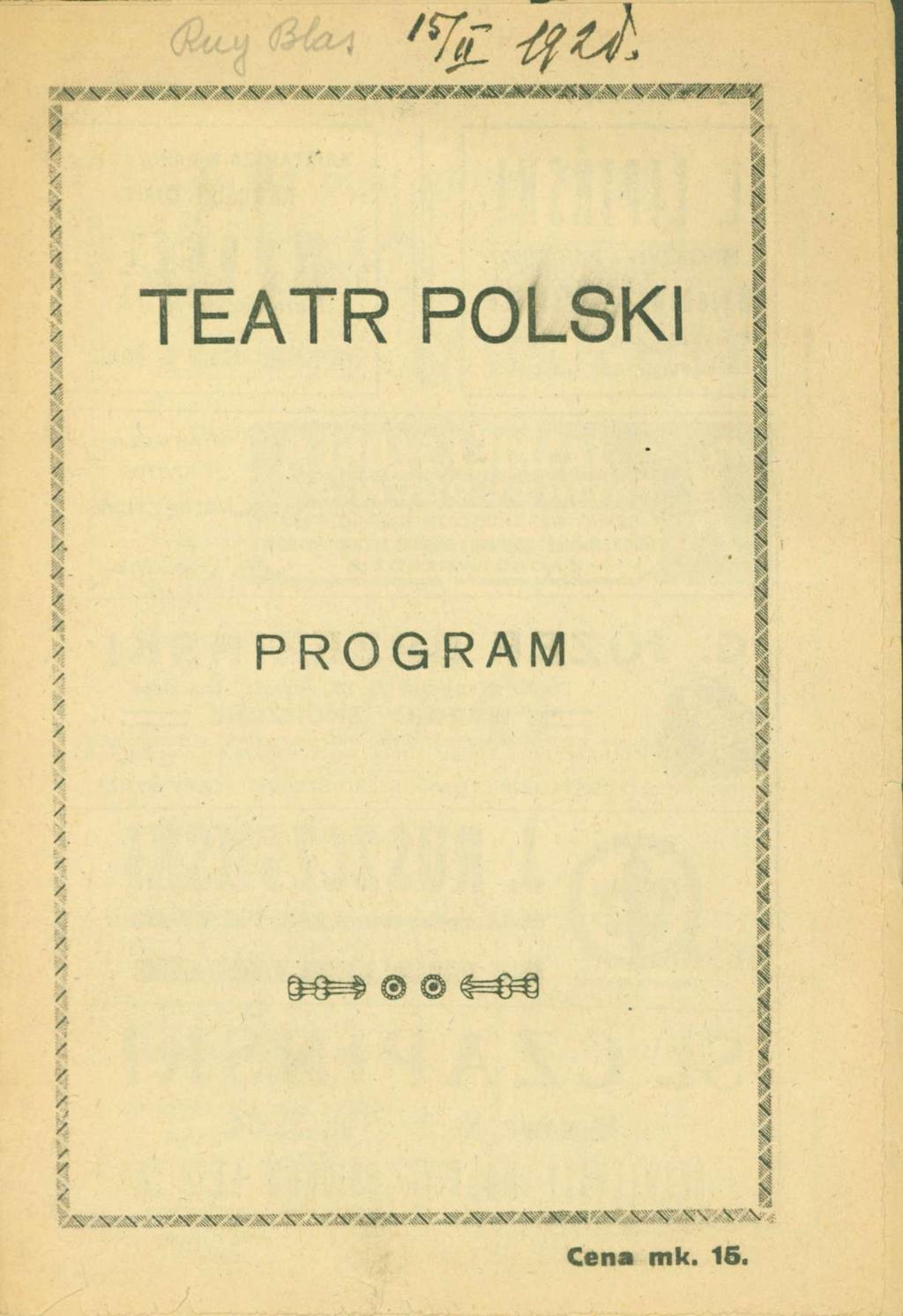 T E A T R P O L S K I