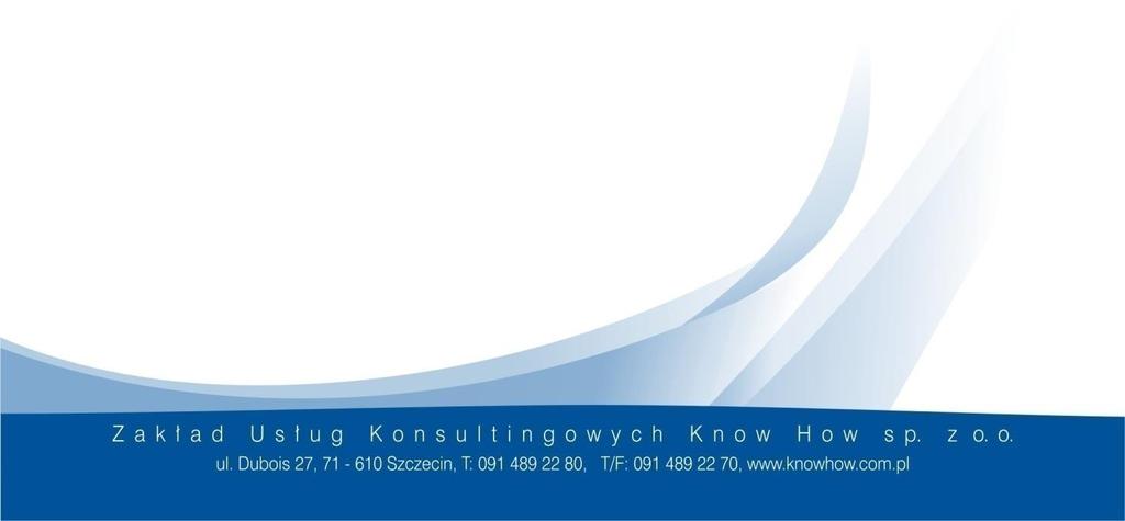 WYKAZ WYBRANYCH OPRACOWAŃ KONSULTINGOWYCH DLA PODMIOTÓW LECZNICZYCH I JEDNOSTEK SAMORZĄDU TERYTORIALNEGO Projekty w trakcie realizacji: Przeprowadzenie audytu organizacyjno-finansowego w Szpitalu