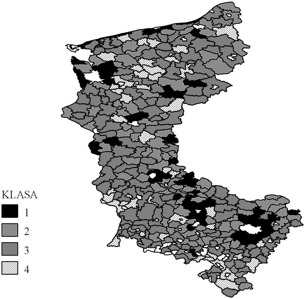 36 Natalia Bartkowiak-Bakun Rys. 1. Poziom ładu społecznego Źródło: opracowanie własne na podstawie [BDL GUS 2008-2012].