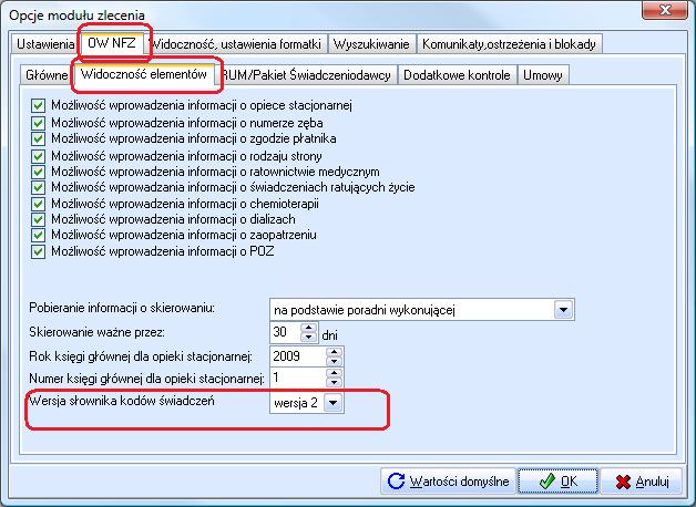 Rysunek 2 - Opcja słownika