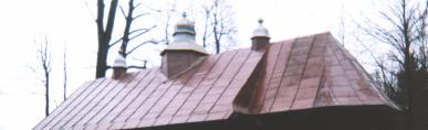 73 CERKIEW GREKOKATOLICKA Drewniana, parafialna, zbudowana w roku 1790. W roku 1922 odnowiona. Po roku 1951 uŝywana jako magazyn zboŝa.