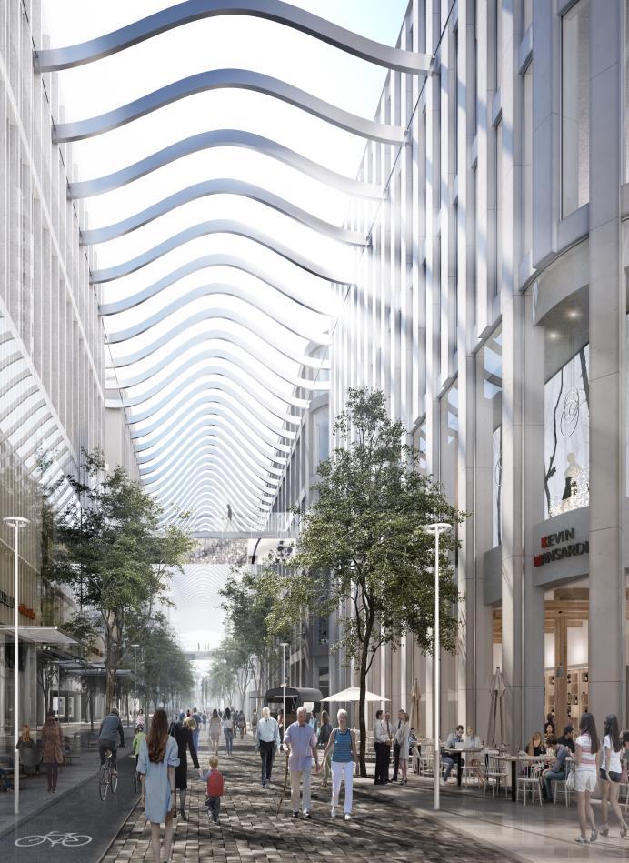 TOWAROWA 22 Warszawa, ul. Towarowa 111,000 mkw. powierzchni handlowej + biura + mieszkania Czas realizacji: 2 kw. 2018 4 kw.