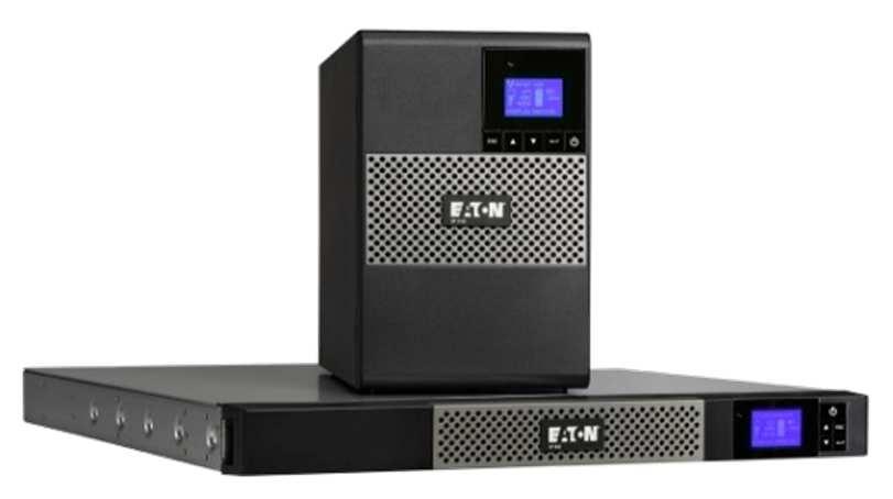Eaton 5P 650-1550VA Wydajność na poziomie 98% Topologia Line Interactive Wyjście sinusoidalne przy pracy z baterii Pełna informacja o aktualnych parametrach