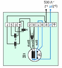 Termostat dwuprogowy SR122 (termostat cieczowy) Regulator typu RE, transformatorowy, 5 stopniowy, do do wentylatora w aparacie FHW Typ Maks.