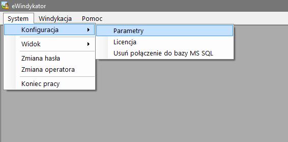Konfiguracja Po poprawnym uruchomieniu programu, należy skonfigurować go do pracy, ustawiając niezbędne parametry.
