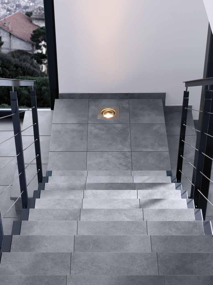 Ceramiczny kamień naturalny o dużym formacie z ostrym kantem. Aera X Genialne i proste rozwiązanie elementów narożnych.