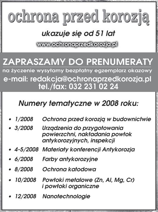 cy jonitu do ok. 72%. W przypadku zastosowania do regeneracji 32-proc. kwasu azotowego(v) uzyskano najwyższy utrzymujący się przez wszystkie e pracy jonitu stopień elucji jonów amonowych, średnio 99%.