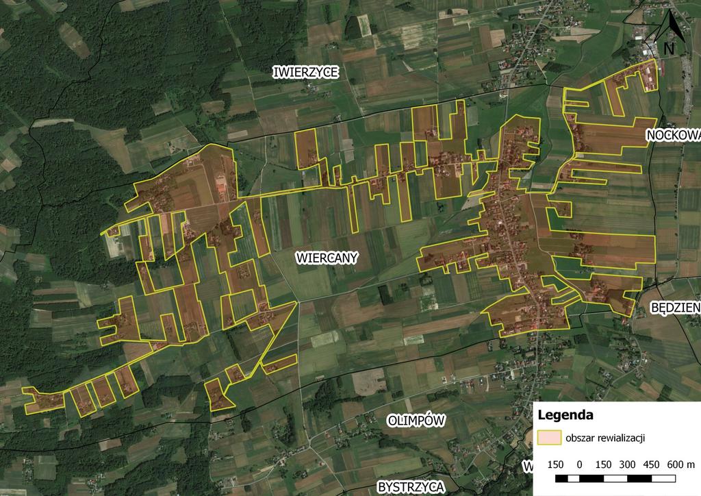 Mapa 16 Granice wyznaczanego