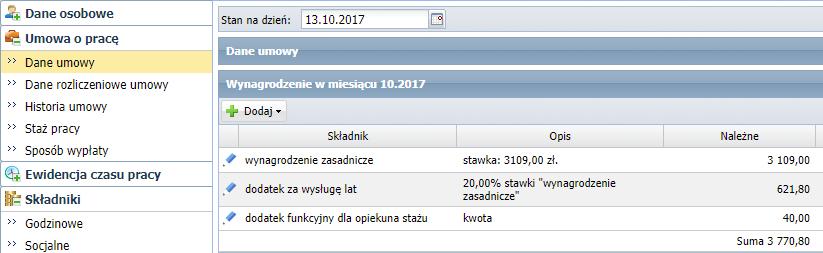 Płace VULCAN. Jak naliczyć nauczycielowi przysługującą mu nagrodę jubileuszową? 5/6 Jak program wylicza nagrodę jubileuszową nauczyciela?