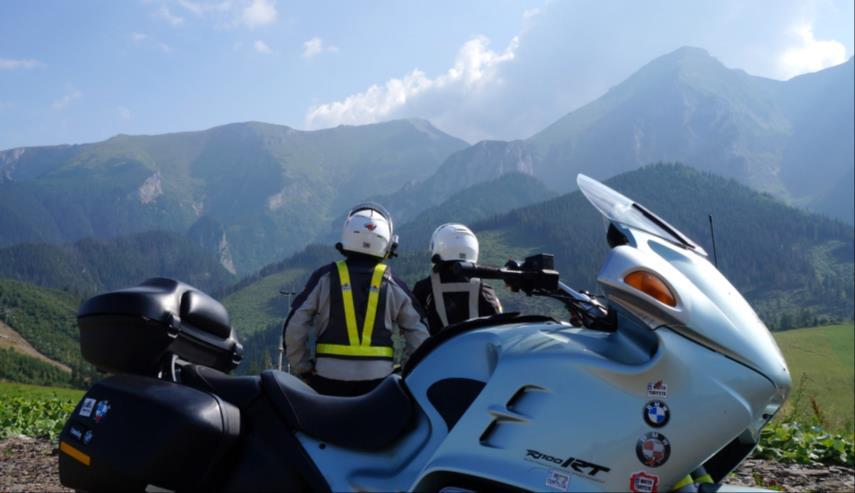 Powrót do bazy prowadził przez Tatry słowackie drogą 66. Baza osiągnięta i maszyna stop.