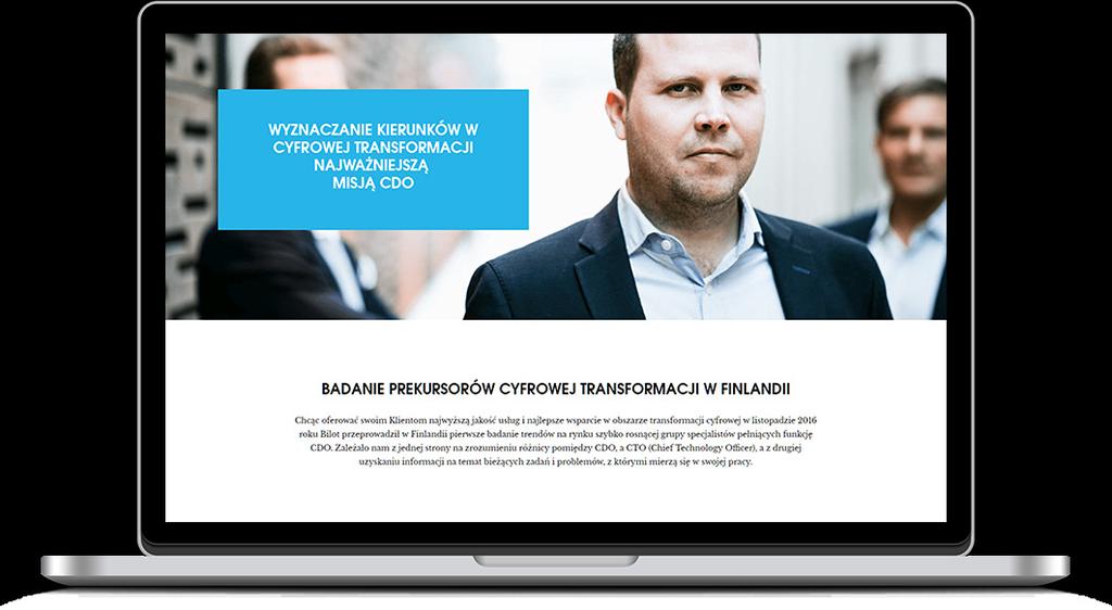 Bilot Consulting OY Finland Kampania polegająca na przeprowadzeniu badania BAROMETR CDO.