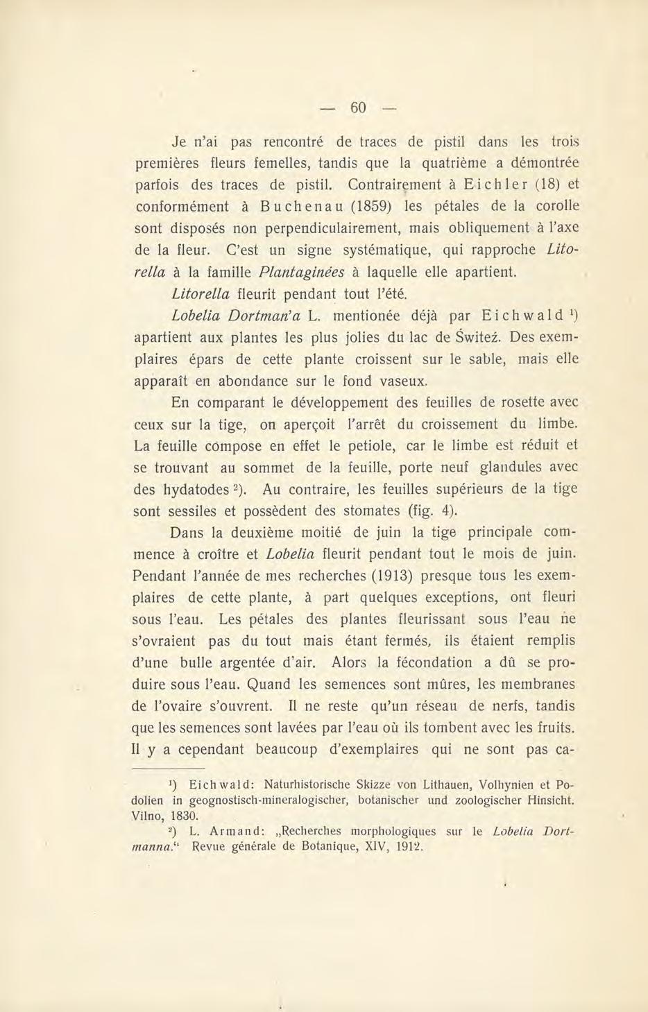 Je n'ai pas rencontré de traces de pistil dans les trois premières fleurs femelles, tandis que la quatrième a démontrée parfois des traces de pistil.