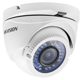 CECHY PRODUKTÓW DS-2CE56D5T-IR3Z typu eyeball ze obiektywem Menu OSD Obiektyw zmiennoogniskowy 2,8 12 mm Zasięg podczerwieni do 40 m DS-2CE56D5T-AVPIR3Z(H) kopułowa ze obiektywem Menu OSD Obiektyw