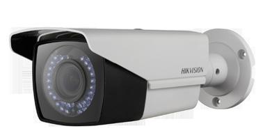 CECHY PRODUKTÓW DS-2CE16C5T-(A)VFIR3 DS-2CE56C5T-VFIT3 typu bullet/eyeball z obiektywem Matryca CMOS 1,3 MP high-performance