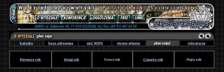 wczytujących plan za pomocą połączenia modemowego lub z wolniejszych sal laboratoryjnych równa się czasowi oczekiwania zbli ającemu się nawet do niedopuszczalnej wartości kilkudziesięciu sekund.