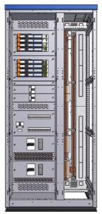 HABeR-XL Przegląd systemu Pola MFH Pola odejściowe, dwuprzedziałowe przystosowane do montażu: wyłączników kompaktowych do 630A w wykonaniu wysuwnym i stacjonarnym produkcji Moeller Electric, Siemens,