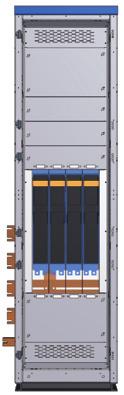 HABeR-XL Przegląd systemu Pola FV dla rozłączników klasy NSL Pola odejściowe, jednoprzedziałowe przystosowane do montażu: rozłączników bezpiecznikowych listwowych pionowych klasy NSL 1-4a do 1600A