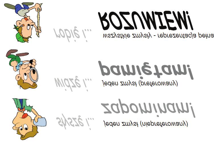 tym słuchu i wzroku), a to ułatwia rozumienie nadawanych komunikatów, co przedstawia rysunek poniżej: Rys. 6.
