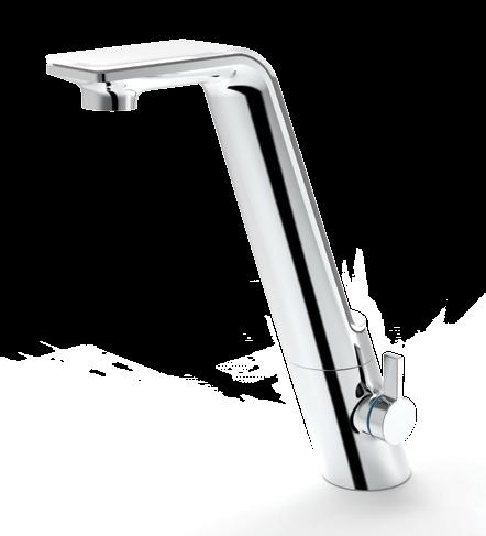 8720F / 8725F BATERIA KUCHENNA LA CUCINA ALESSI SENSE BY ORAS DESIGN BY RODRIGO TORRES 255 302 200 ø 34-37 365 max 40 G 3/8 G 3/8 71 G 3/8 71 G 3/8 G 1/2 29 101 65 230 V/5 V l=2 m Bateria z obrotową