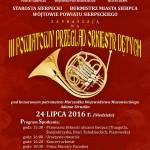 III Powiatowy Orkiestr Dętych Przegląd Oficjalne rozpoczęcie Światowych Dni Młodzieży w dekanacie Sierpeckim. Dziś o godz.
