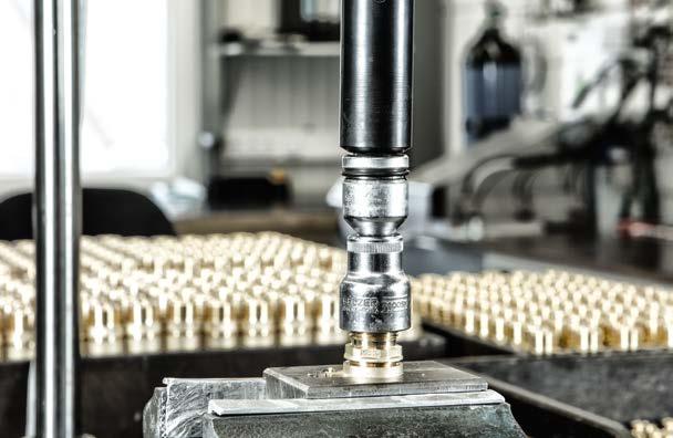 Handles can be given a colour according to the type of gas, or in any way the customer sees fit.