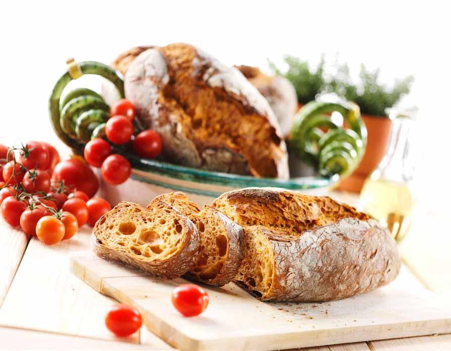 Siciliano Siciliano to typowe włoskie smaki - kawałki suszonych pomidorów (27%), bazylia i rozmaryn wywołują jednoznaczne skojarzenia z kuchnią śródziemnomorską.